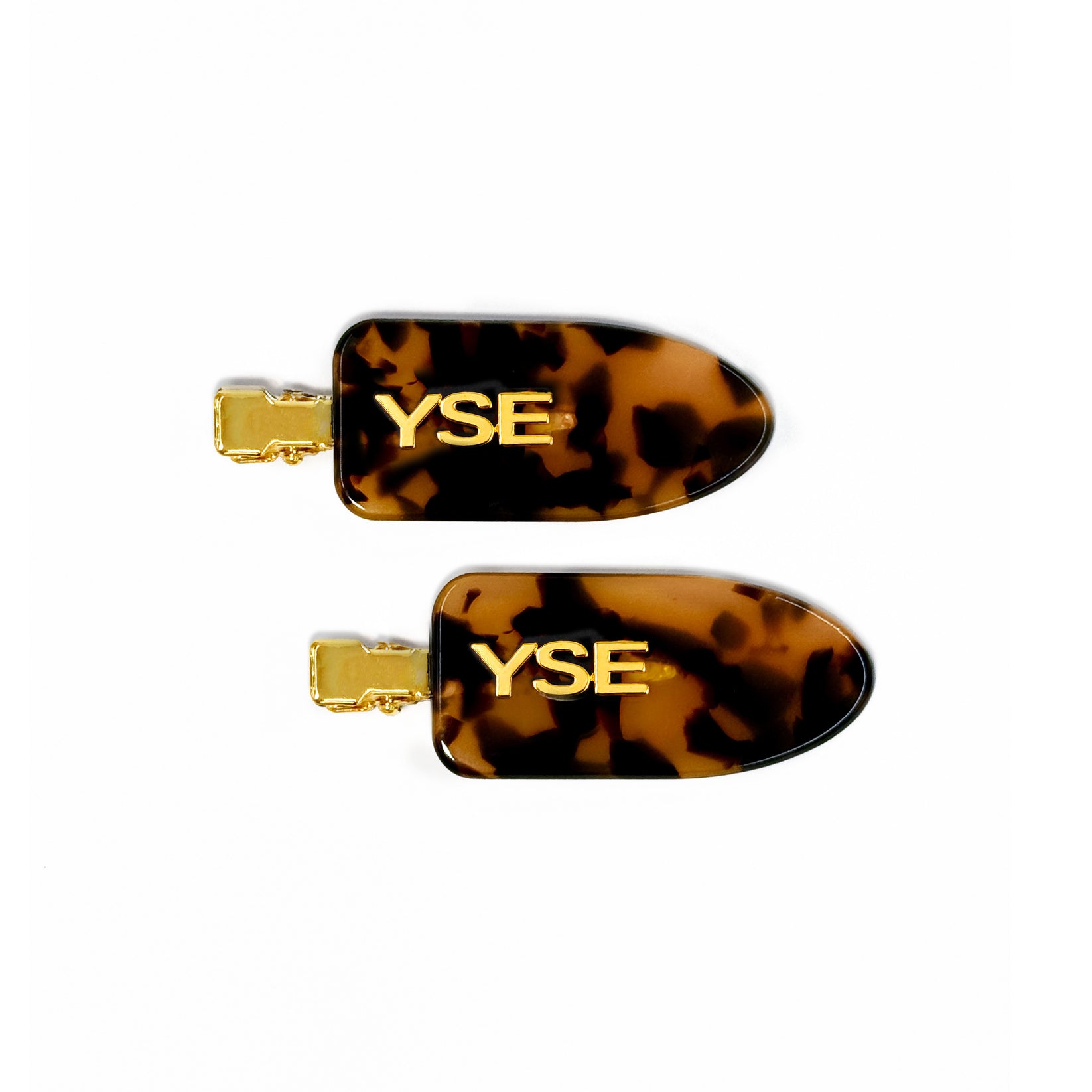 Tortoiseshell Hair Clips Limited-Edition - 2 Clips